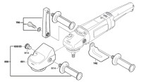 Bosch 0 601 366 732 GPO 12 E Universal Angle Polisher Spare Parts